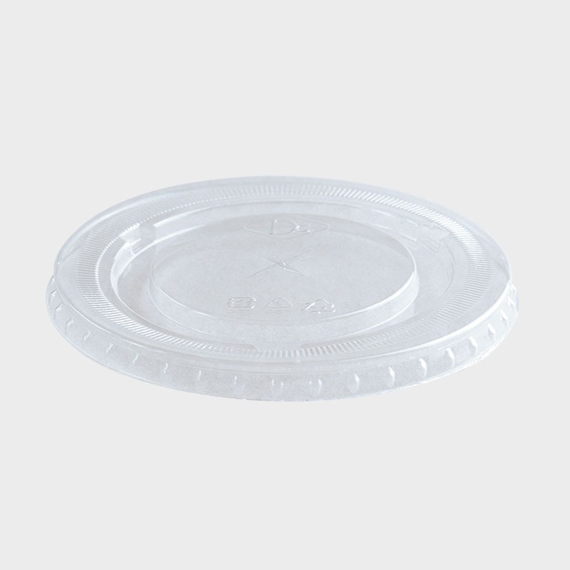 투명 PET컵 뚜껑 평판 타공 (98파이) / 직발송