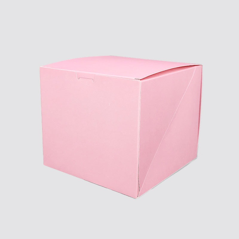 원터치상자 큐브 핑크 L