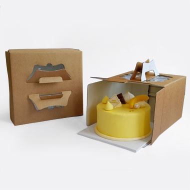 KP 쉬폰 케이크 상자 (받침별도구매)